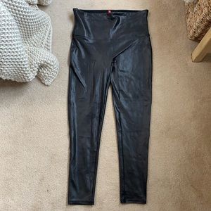 Spanx Faux Leather Leggings